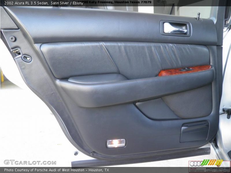 Satin Silver / Ebony 2002 Acura RL 3.5 Sedan