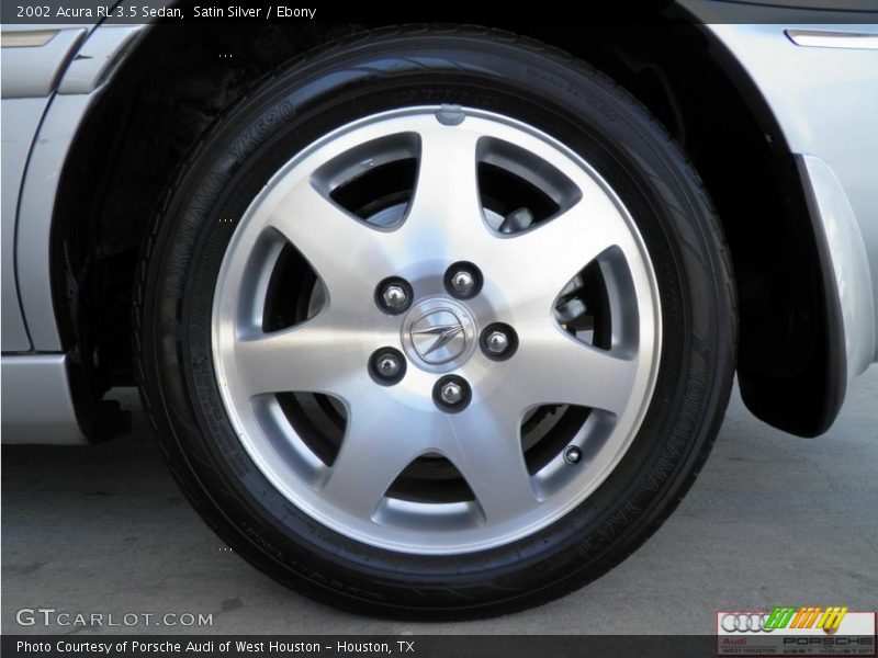 Satin Silver / Ebony 2002 Acura RL 3.5 Sedan