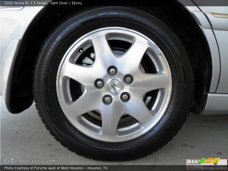 Satin Silver / Ebony 2002 Acura RL 3.5 Sedan