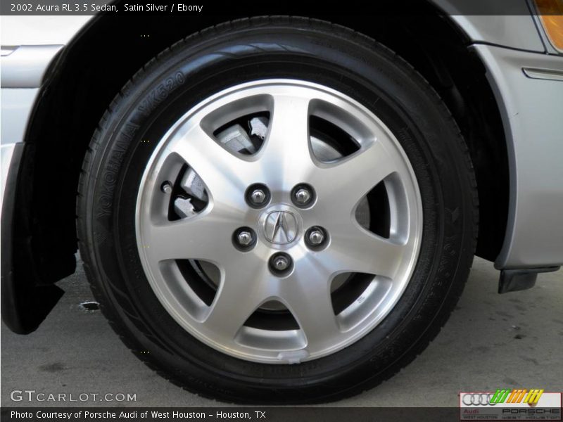 Satin Silver / Ebony 2002 Acura RL 3.5 Sedan