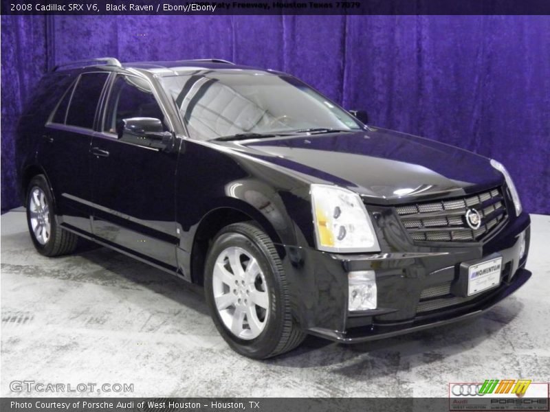 Black Raven / Ebony/Ebony 2008 Cadillac SRX V6