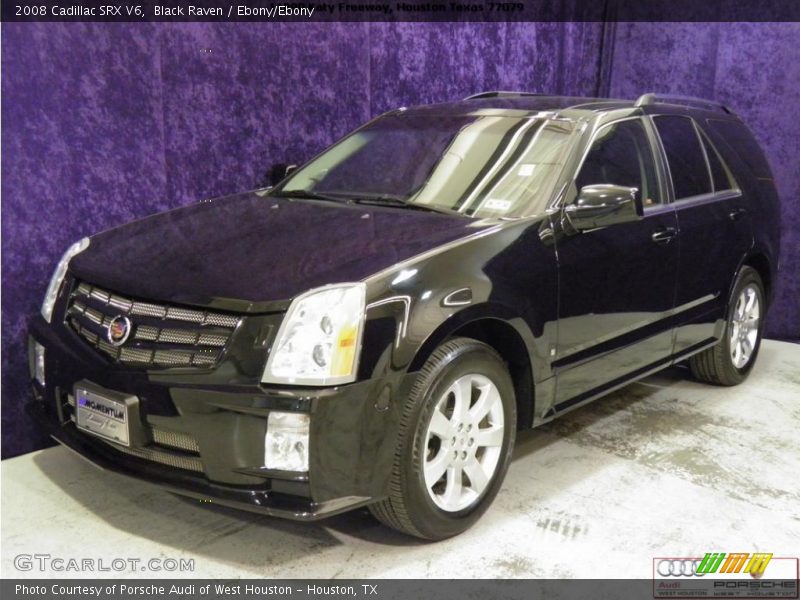 Black Raven / Ebony/Ebony 2008 Cadillac SRX V6