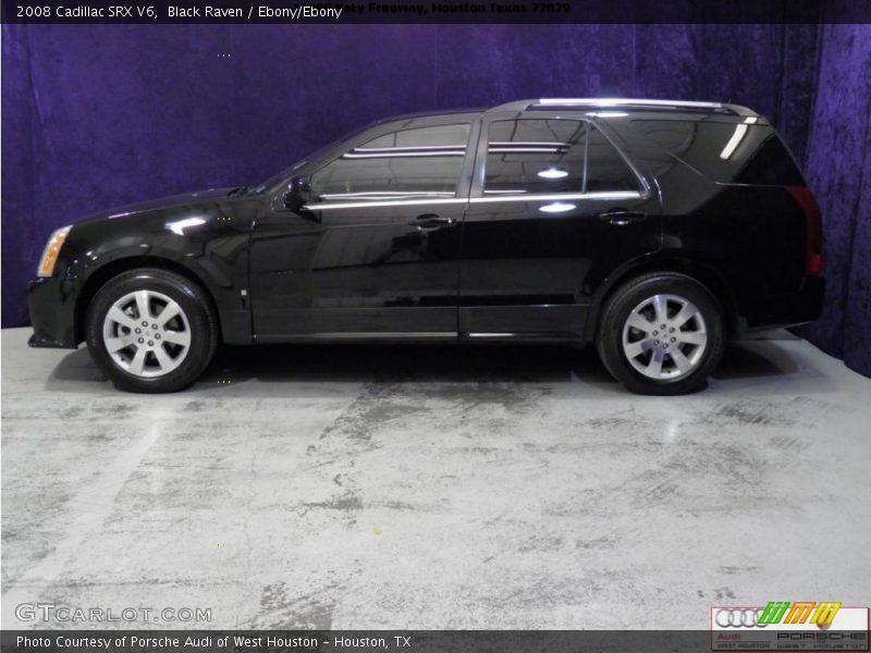 Black Raven / Ebony/Ebony 2008 Cadillac SRX V6