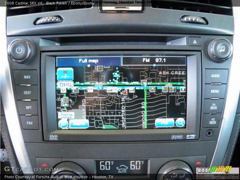 Black Raven / Ebony/Ebony 2008 Cadillac SRX V6