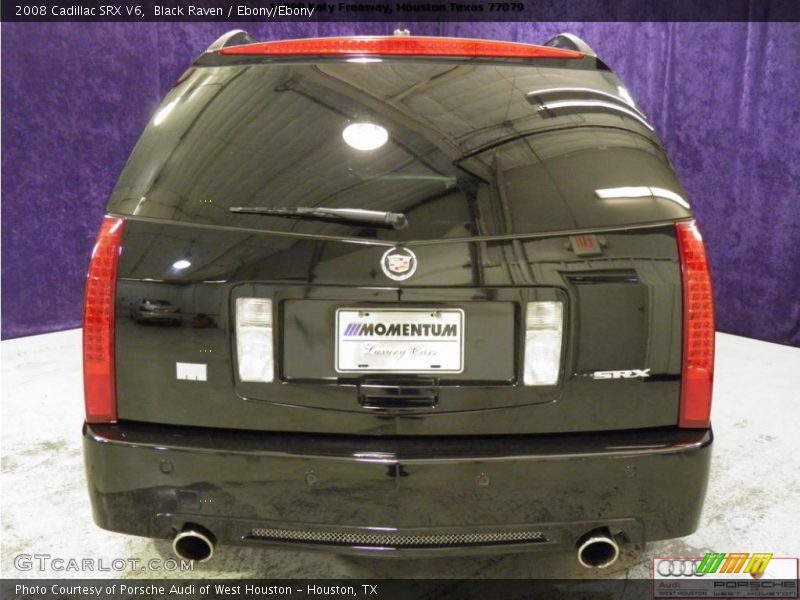 Black Raven / Ebony/Ebony 2008 Cadillac SRX V6