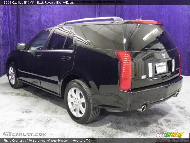 Black Raven / Ebony/Ebony 2008 Cadillac SRX V6