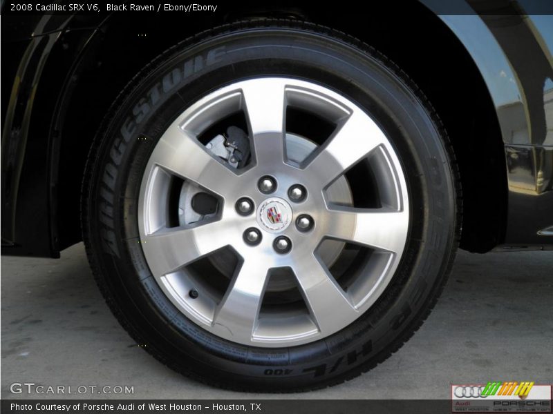 Black Raven / Ebony/Ebony 2008 Cadillac SRX V6