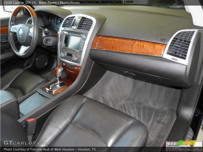 Black Raven / Ebony/Ebony 2008 Cadillac SRX V6