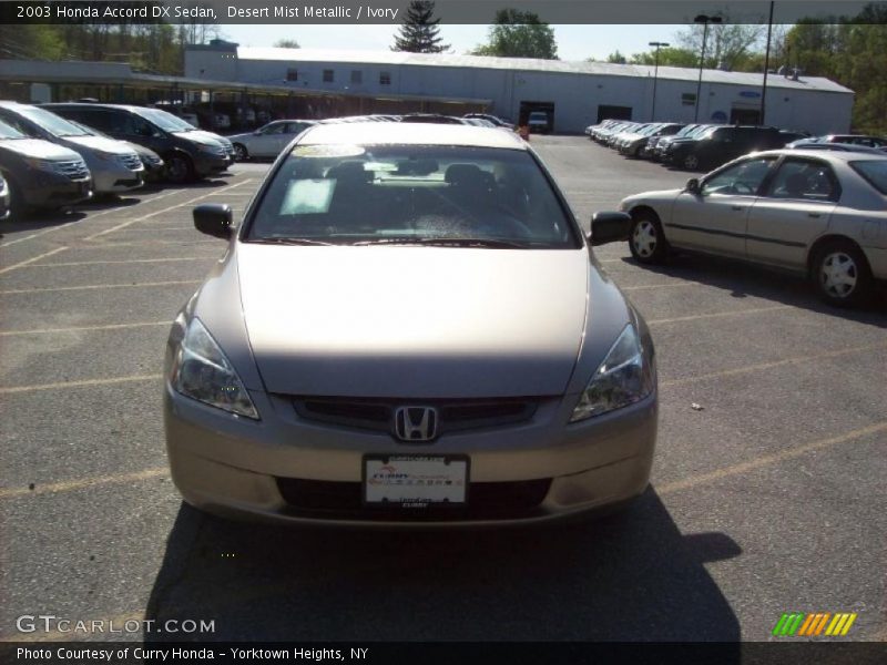 Desert Mist Metallic / Ivory 2003 Honda Accord DX Sedan