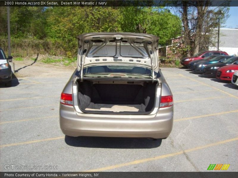 Desert Mist Metallic / Ivory 2003 Honda Accord DX Sedan