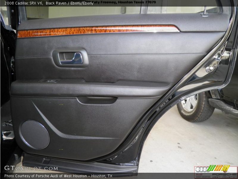 Black Raven / Ebony/Ebony 2008 Cadillac SRX V6