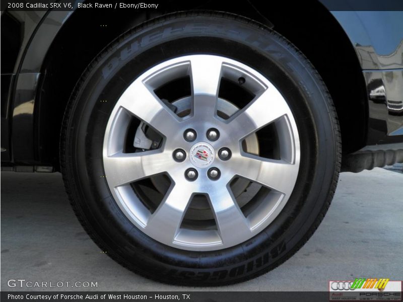 Black Raven / Ebony/Ebony 2008 Cadillac SRX V6