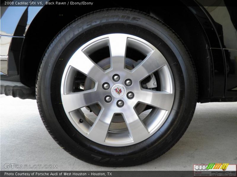 Black Raven / Ebony/Ebony 2008 Cadillac SRX V6