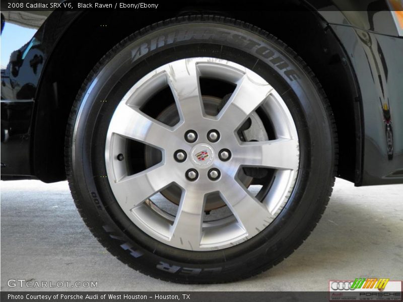 Black Raven / Ebony/Ebony 2008 Cadillac SRX V6