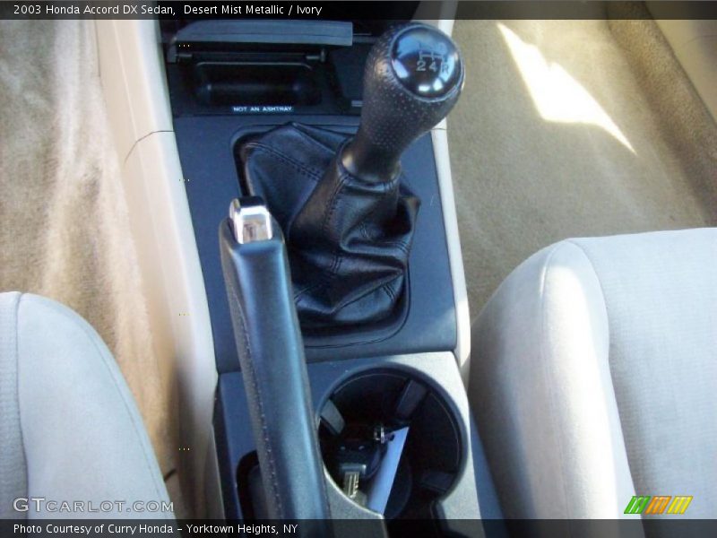  2003 Accord DX Sedan 5 Speed Manual Shifter