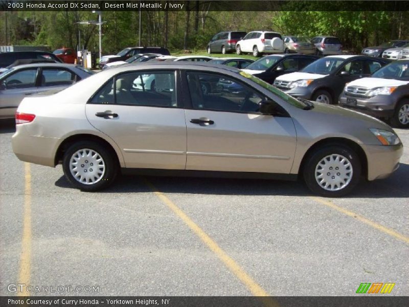 Desert Mist Metallic / Ivory 2003 Honda Accord DX Sedan
