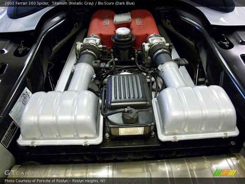  2003 360 Spider Engine - 3.6 Liter DOHC 40-Valve V8