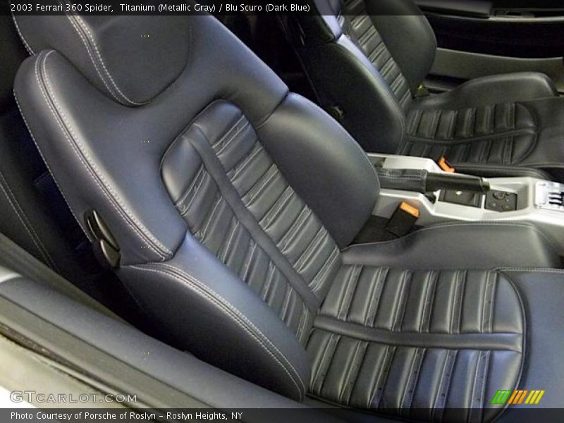  2003 360 Spider Blu Scuro (Dark Blue) Interior