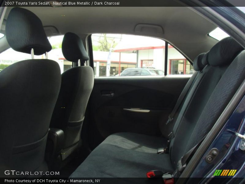 Nautical Blue Metallic / Dark Charcoal 2007 Toyota Yaris Sedan