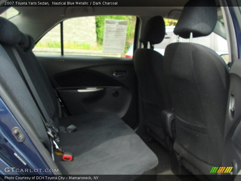 Nautical Blue Metallic / Dark Charcoal 2007 Toyota Yaris Sedan