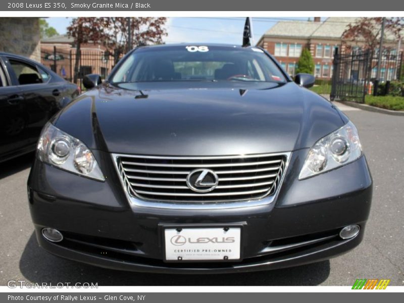 Smoky Granite Mica / Black 2008 Lexus ES 350