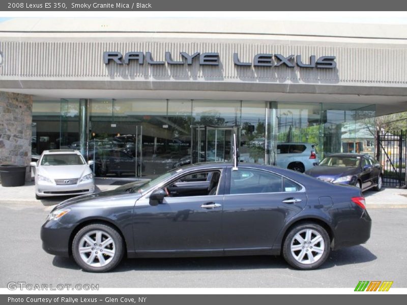 Smoky Granite Mica / Black 2008 Lexus ES 350