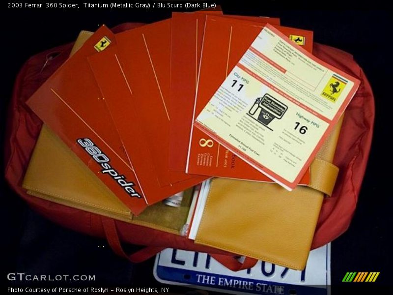 Books/Manuals of 2003 360 Spider