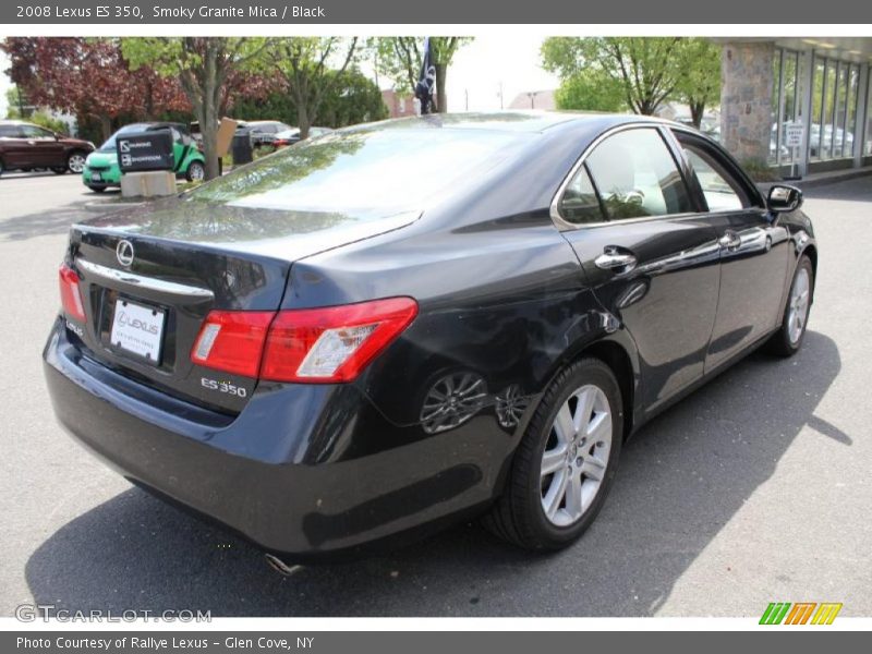 Smoky Granite Mica / Black 2008 Lexus ES 350
