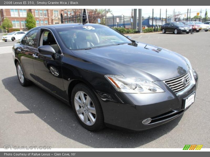 Smoky Granite Mica / Black 2008 Lexus ES 350