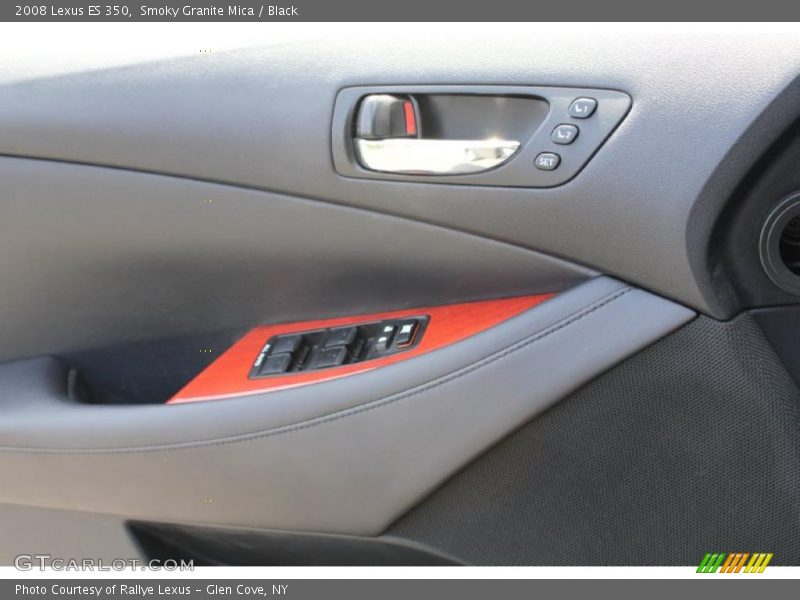 Smoky Granite Mica / Black 2008 Lexus ES 350