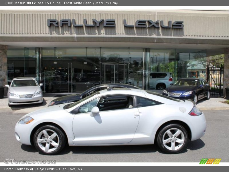 Frost White Pearl / Medium Gray 2006 Mitsubishi Eclipse GS Coupe