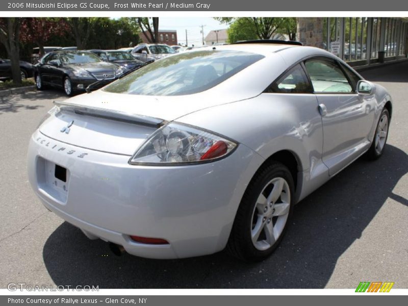 Frost White Pearl / Medium Gray 2006 Mitsubishi Eclipse GS Coupe