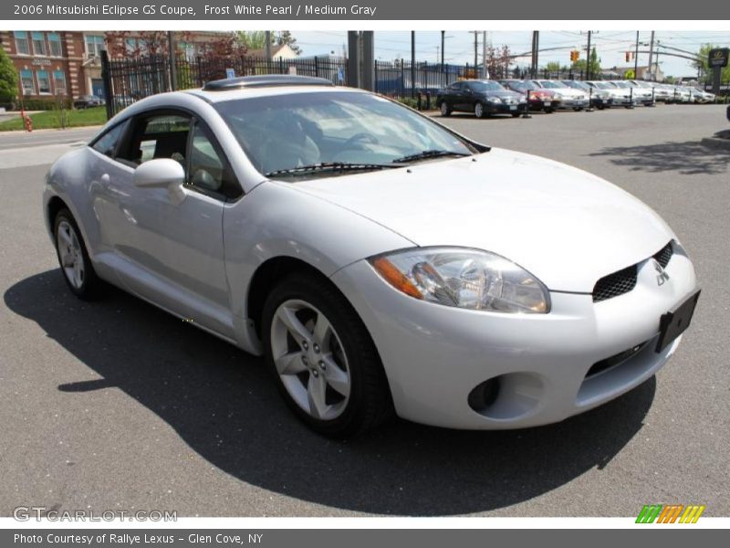 Frost White Pearl / Medium Gray 2006 Mitsubishi Eclipse GS Coupe