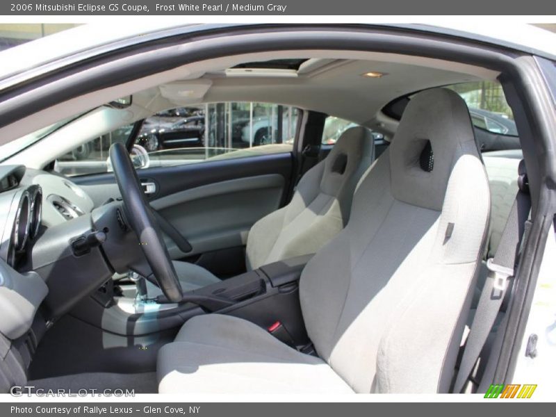 Frost White Pearl / Medium Gray 2006 Mitsubishi Eclipse GS Coupe