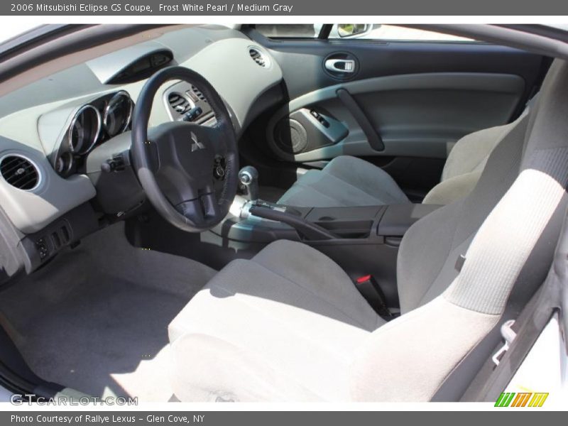 Frost White Pearl / Medium Gray 2006 Mitsubishi Eclipse GS Coupe
