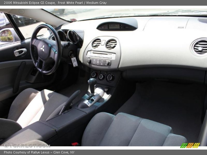 Frost White Pearl / Medium Gray 2006 Mitsubishi Eclipse GS Coupe