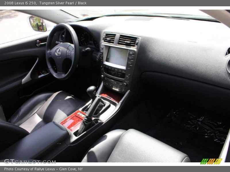 Tungsten Silver Pearl / Black 2008 Lexus IS 250