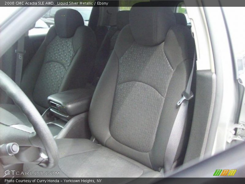 Liquid Silver Metallic / Ebony 2008 GMC Acadia SLE AWD
