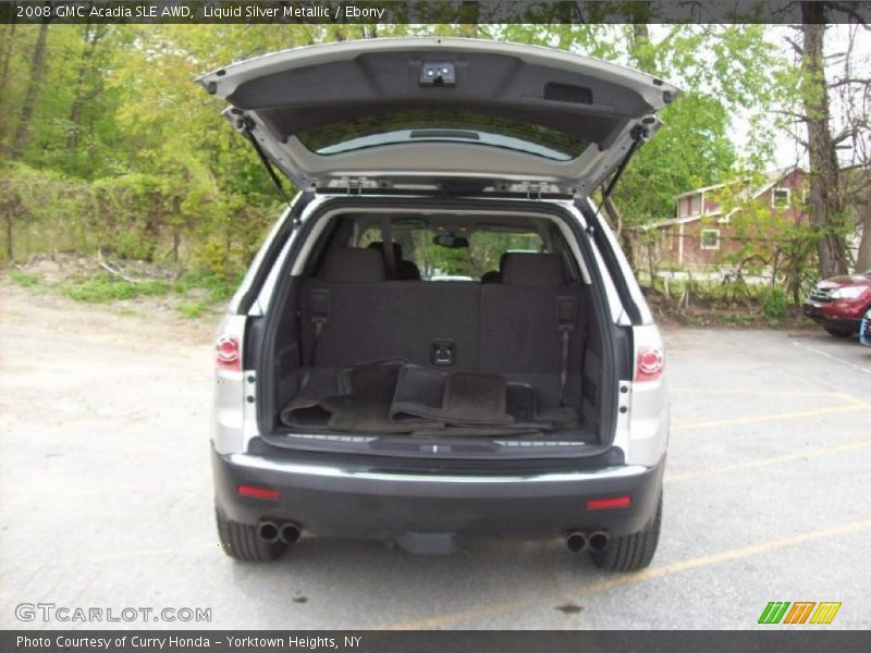 Liquid Silver Metallic / Ebony 2008 GMC Acadia SLE AWD