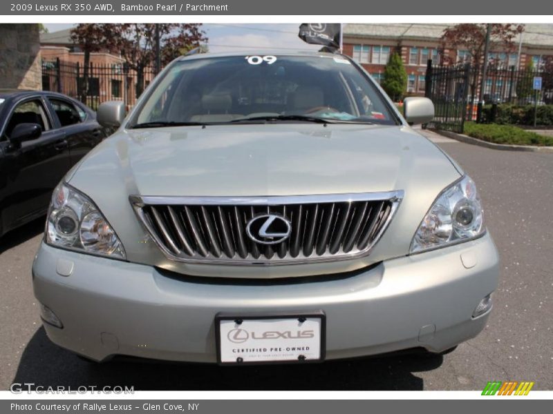 Bamboo Pearl / Parchment 2009 Lexus RX 350 AWD