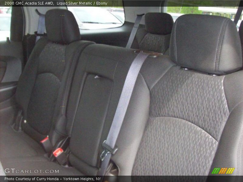 Liquid Silver Metallic / Ebony 2008 GMC Acadia SLE AWD