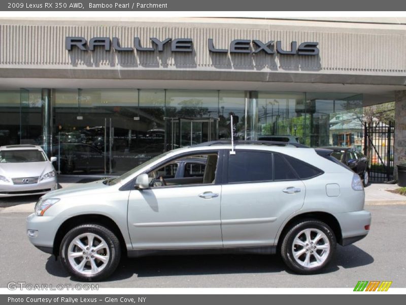 Bamboo Pearl / Parchment 2009 Lexus RX 350 AWD