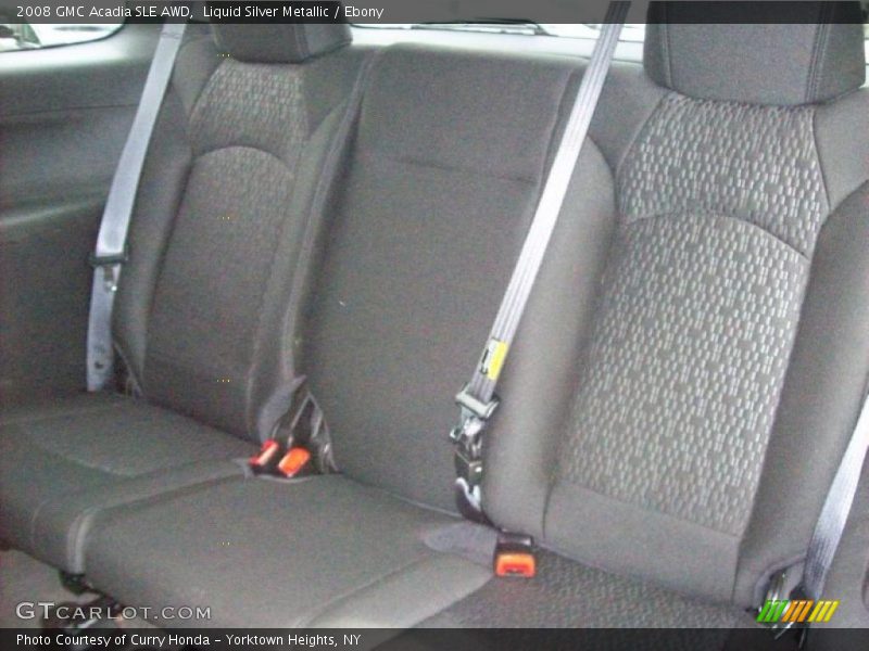 Liquid Silver Metallic / Ebony 2008 GMC Acadia SLE AWD
