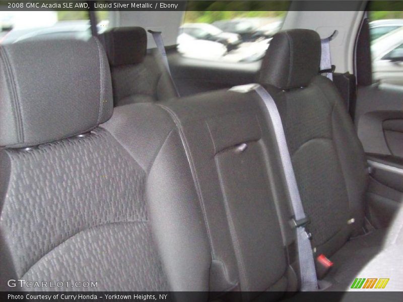 Liquid Silver Metallic / Ebony 2008 GMC Acadia SLE AWD
