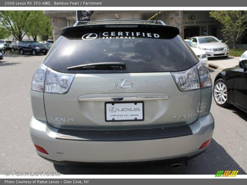 Bamboo Pearl / Parchment 2009 Lexus RX 350 AWD