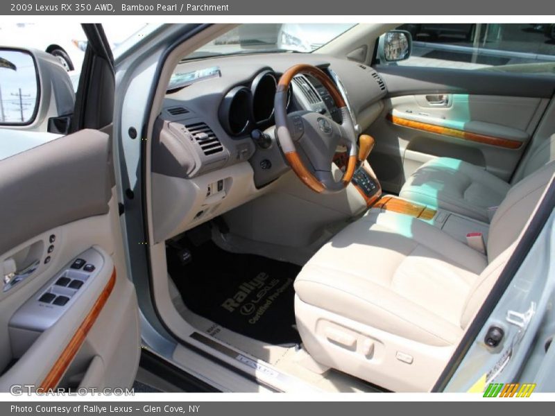 Bamboo Pearl / Parchment 2009 Lexus RX 350 AWD