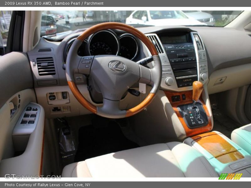 Bamboo Pearl / Parchment 2009 Lexus RX 350 AWD
