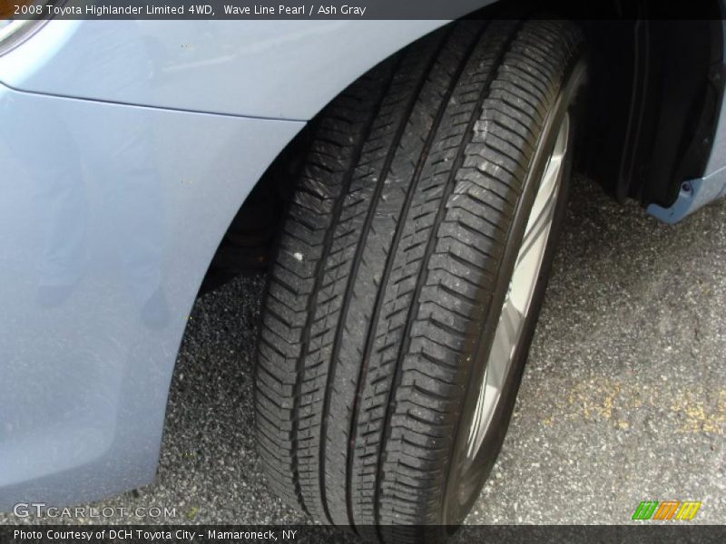 Wave Line Pearl / Ash Gray 2008 Toyota Highlander Limited 4WD