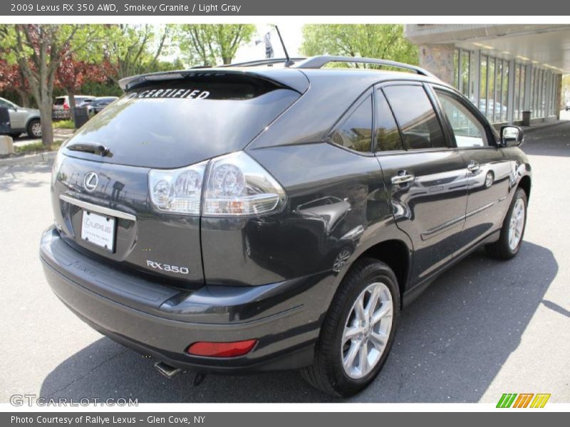 Smokey Granite / Light Gray 2009 Lexus RX 350 AWD