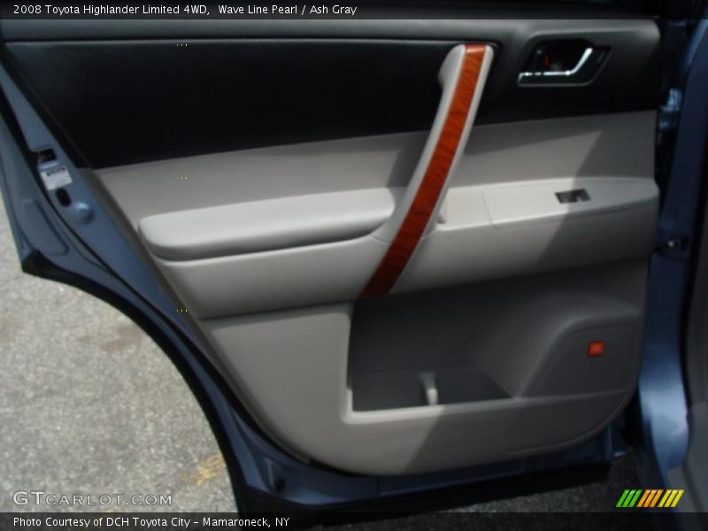 Wave Line Pearl / Ash Gray 2008 Toyota Highlander Limited 4WD